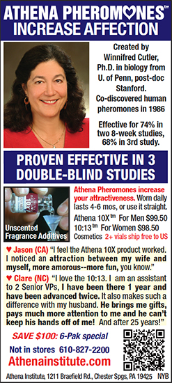Ad for Athena Pheromones