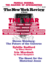 Image of the November 15, 2001 issue cover.